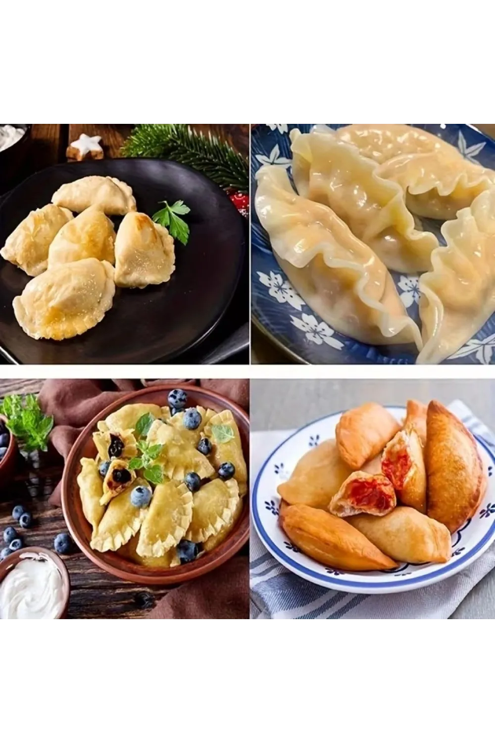 Pratik Hamur Kapatma Aparatı – Çiğ Börek, Mantı Ve Poğaça Kalıbı (7.5 Cm)