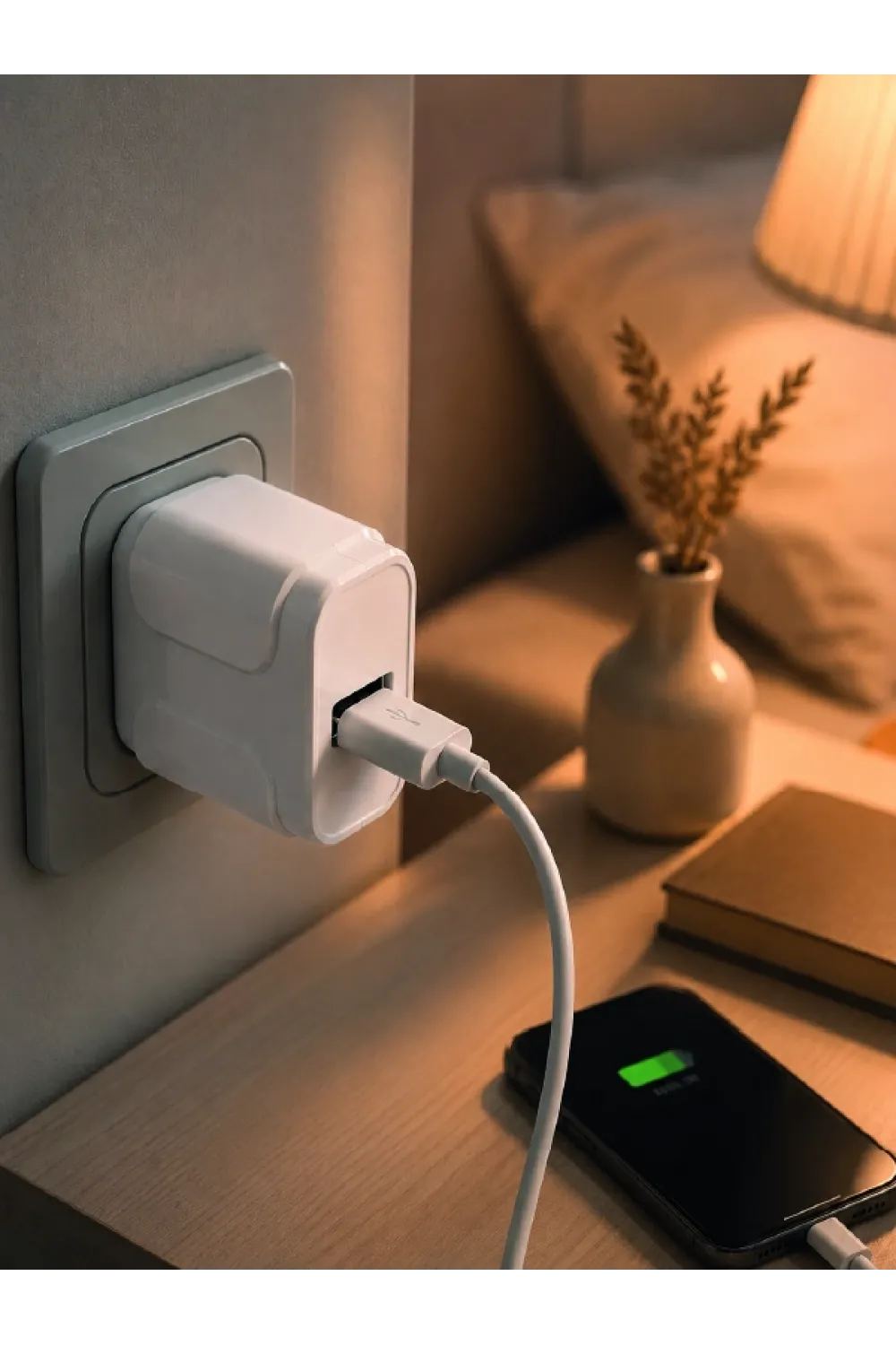 Pratik Ve Kompakt Tasarımlı 12w Usb Telefon Şarj Adaptörü