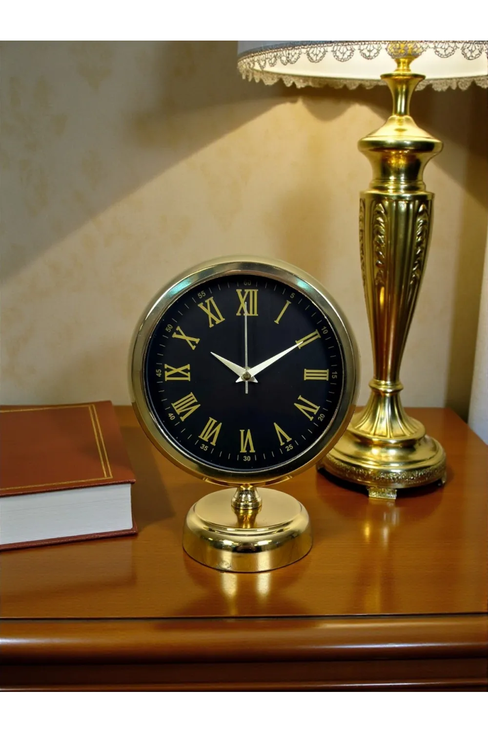Prestige Gold Roma 25 x 20 Cm Metal Masa Saati