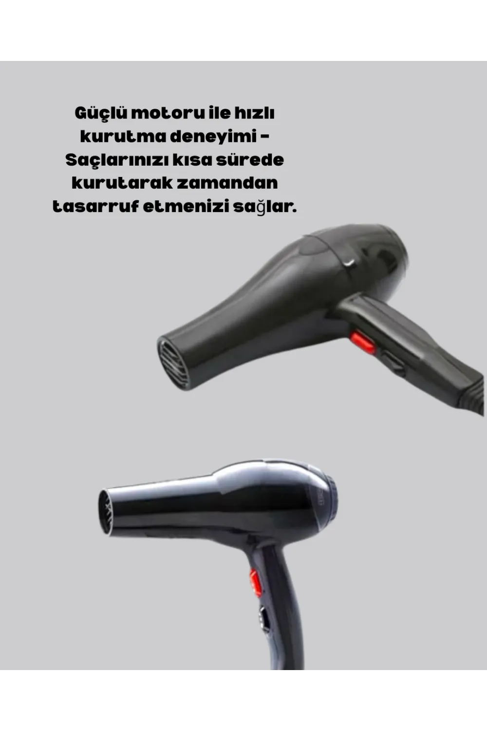 Profesyonel 2200w Saç Kurutma Makinesi Yüksek Performans