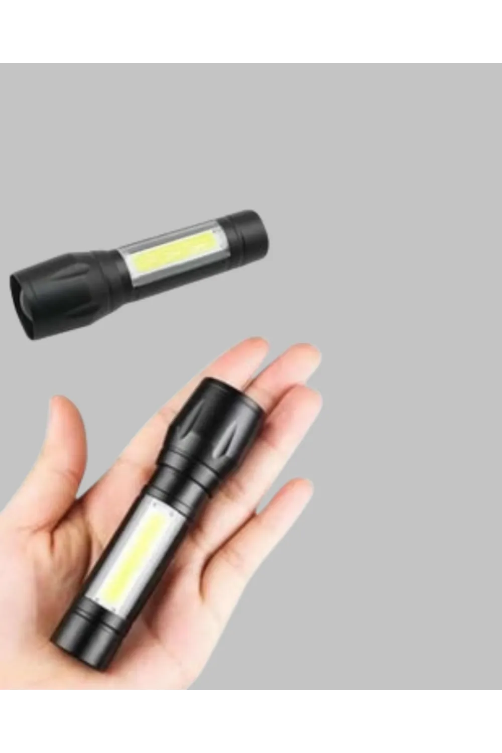 Profesyonel 4 Modlu Şarjlı El Feneri | 1300 Mah Batarya | Cree Led Teknolojisi