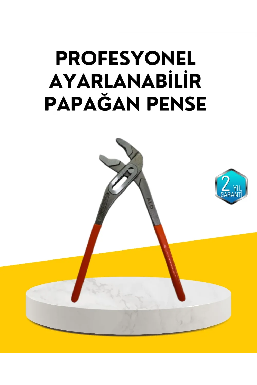 Profesyonel Ayarlı Pense Kurbağacık Ağzı Geniş Açılım
