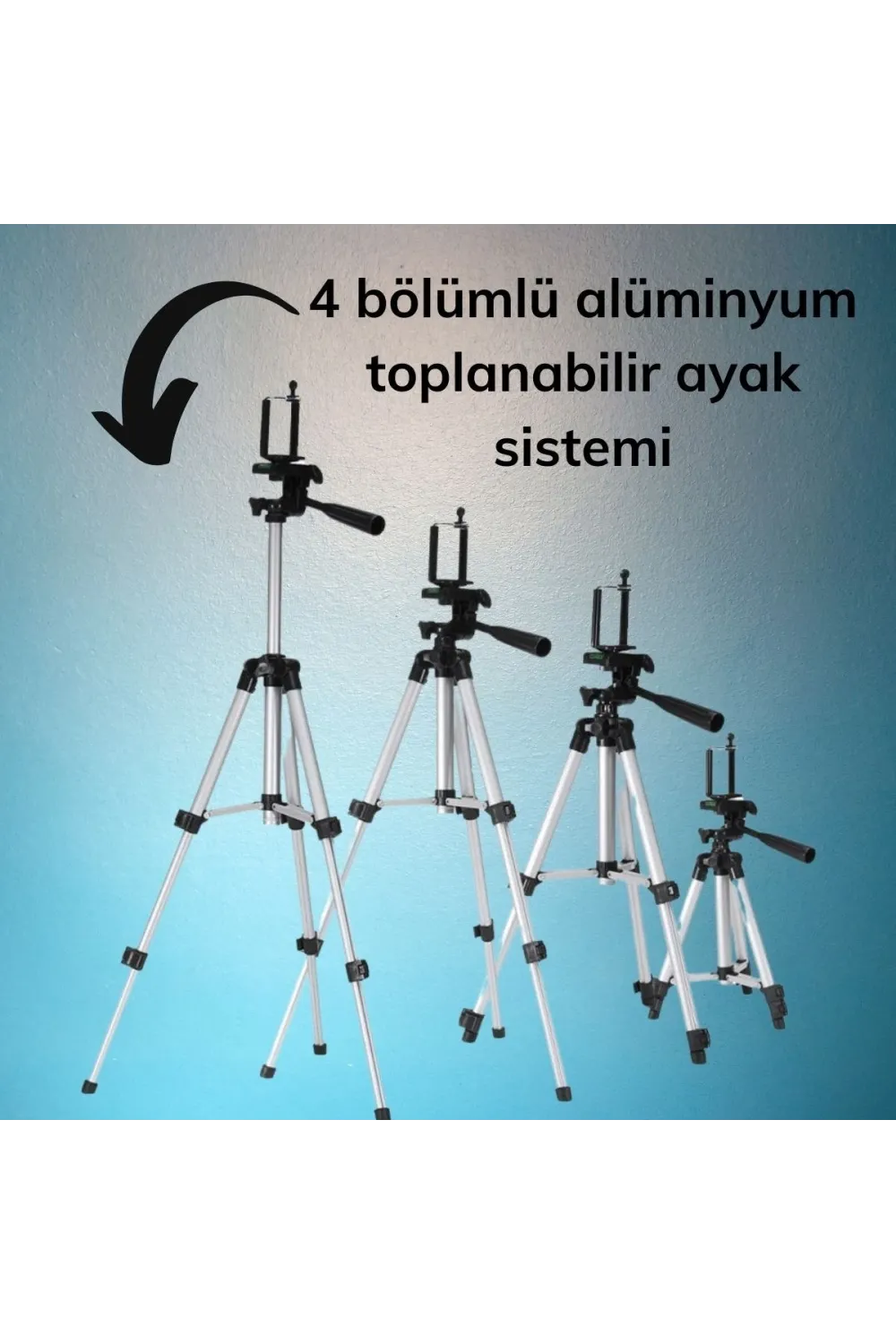 Profesyonel Fotoğraf Makinası Tripodu