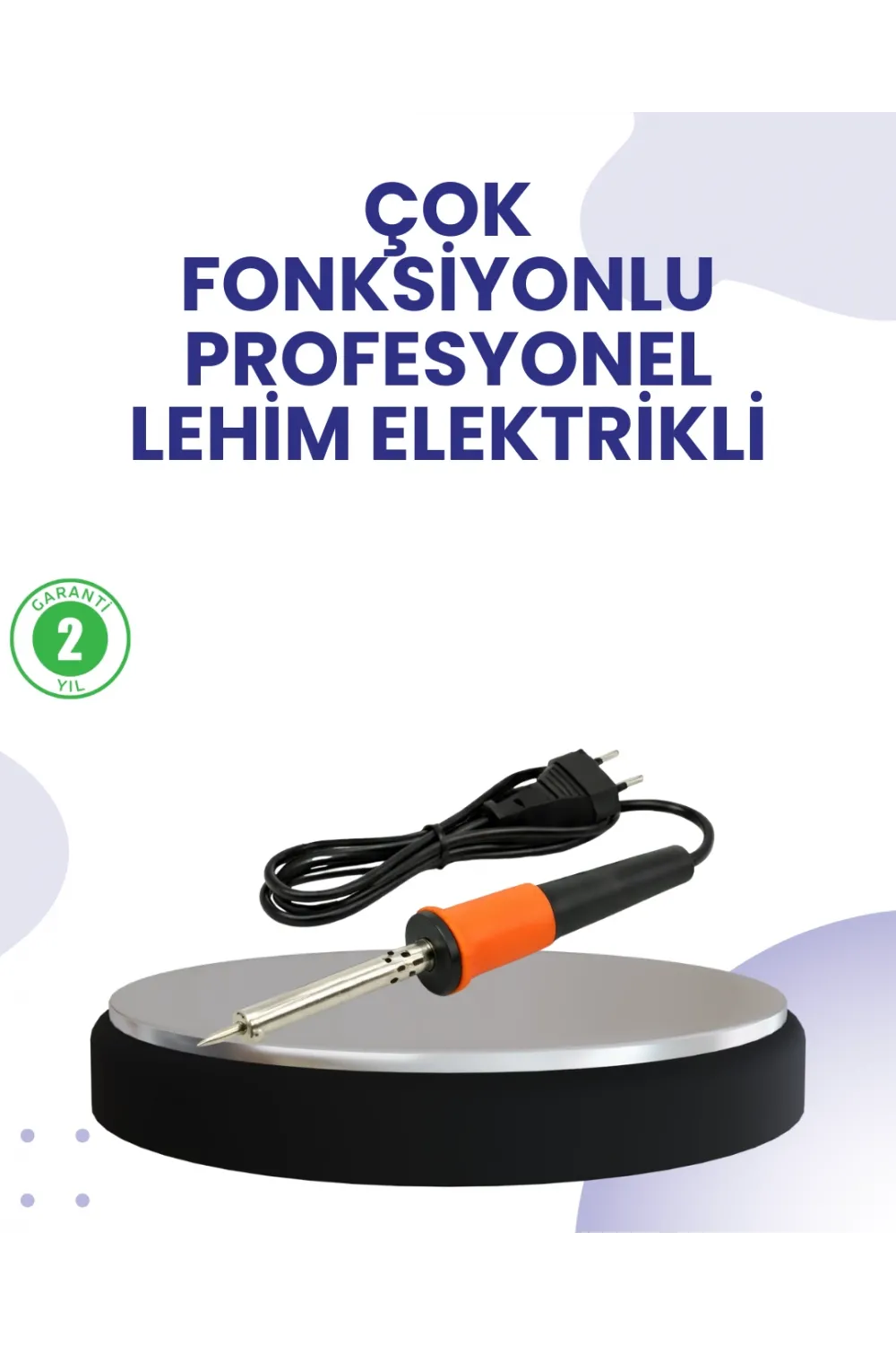 Profesyonel Kullanıma Uygun Yüksek Sıcaklık Dayanımlı Havya