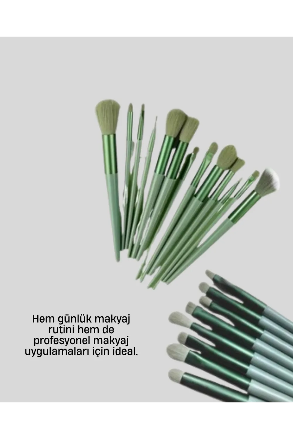 Profesyonel Makyaj Fırça Seti Yumuşak Kıllı Taşınabilir Çantalı