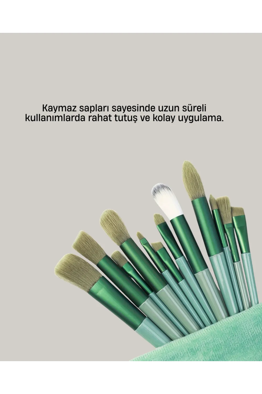 Profesyonel Makyaj Fırça Seti Yumuşak Kıllı Taşınabilir Çantalı