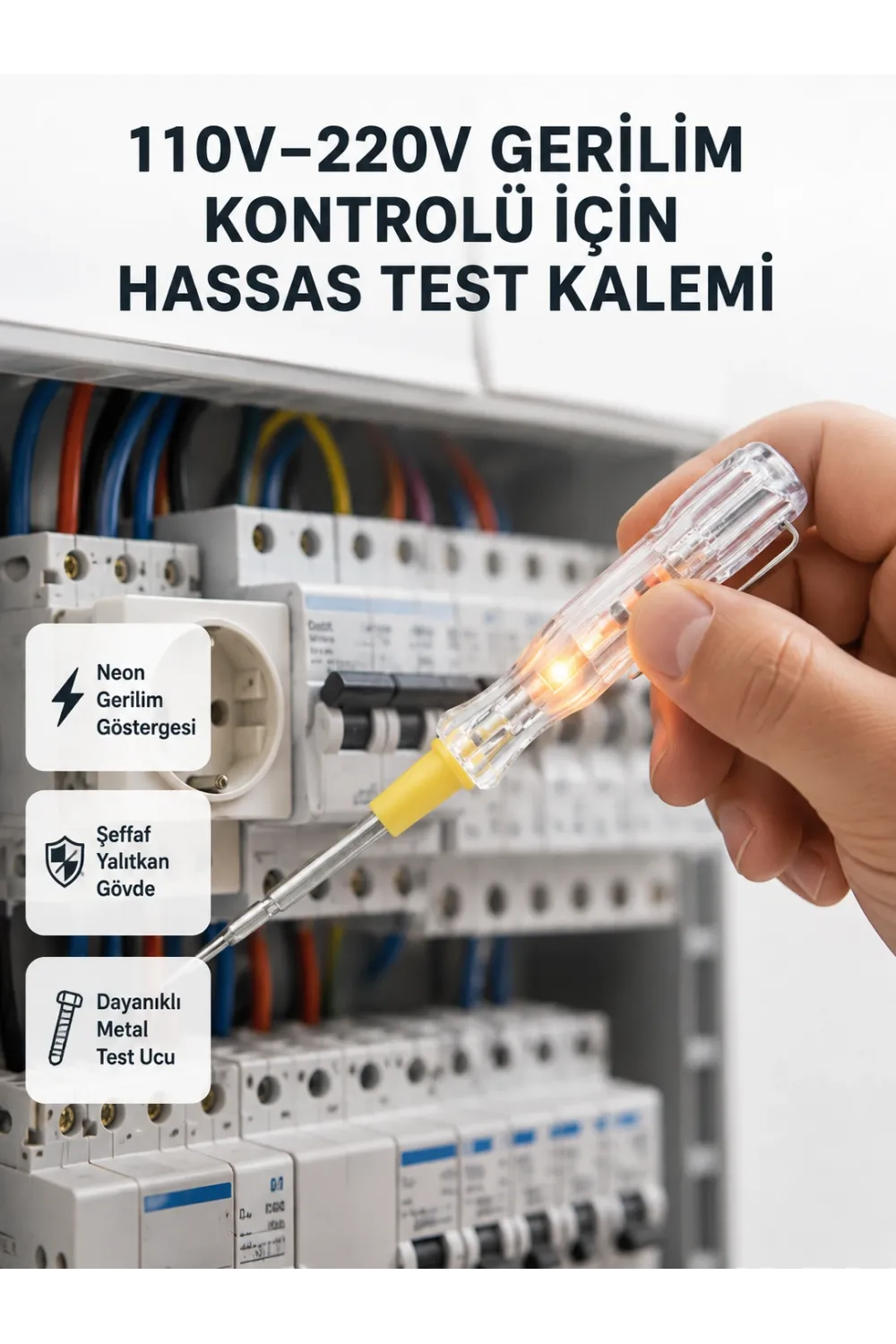 Profesyonel Neon Test Kalemi