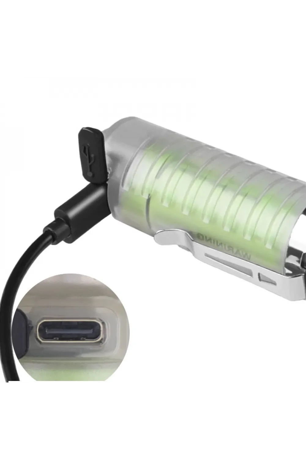 Profesyonel Tg Led Güçlü 8 Modlu Type-c 1000 Lümen Polis Çakarlı Şarjlı El Feneri