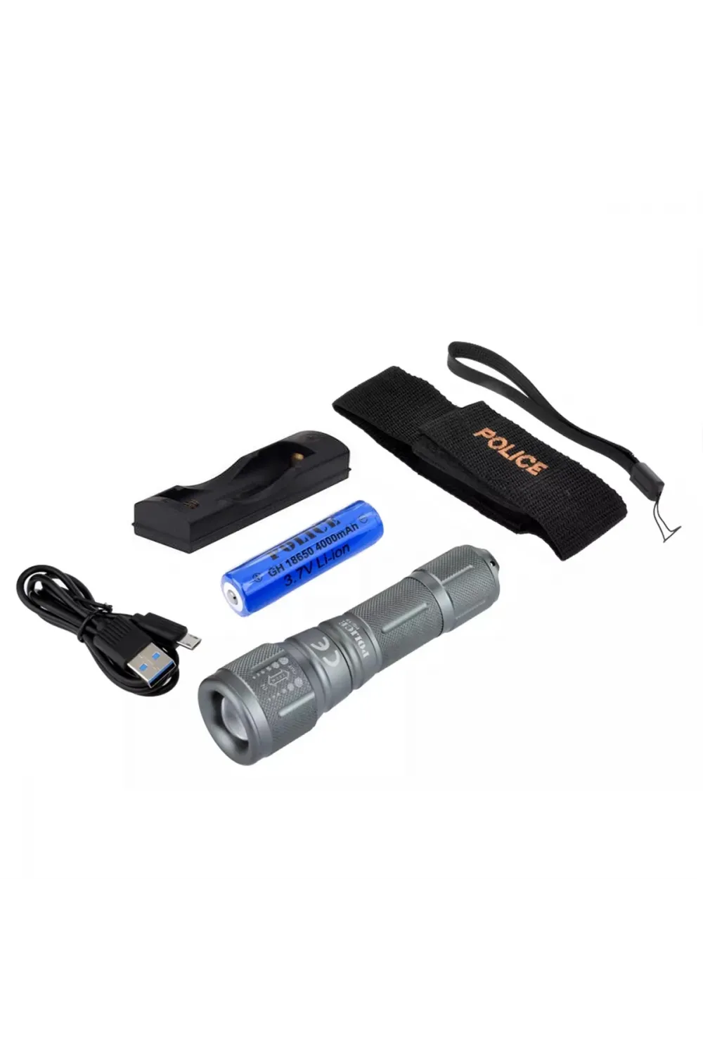 PS-15 Cree Power Led Zoomlu Şarjlı El Feneri
