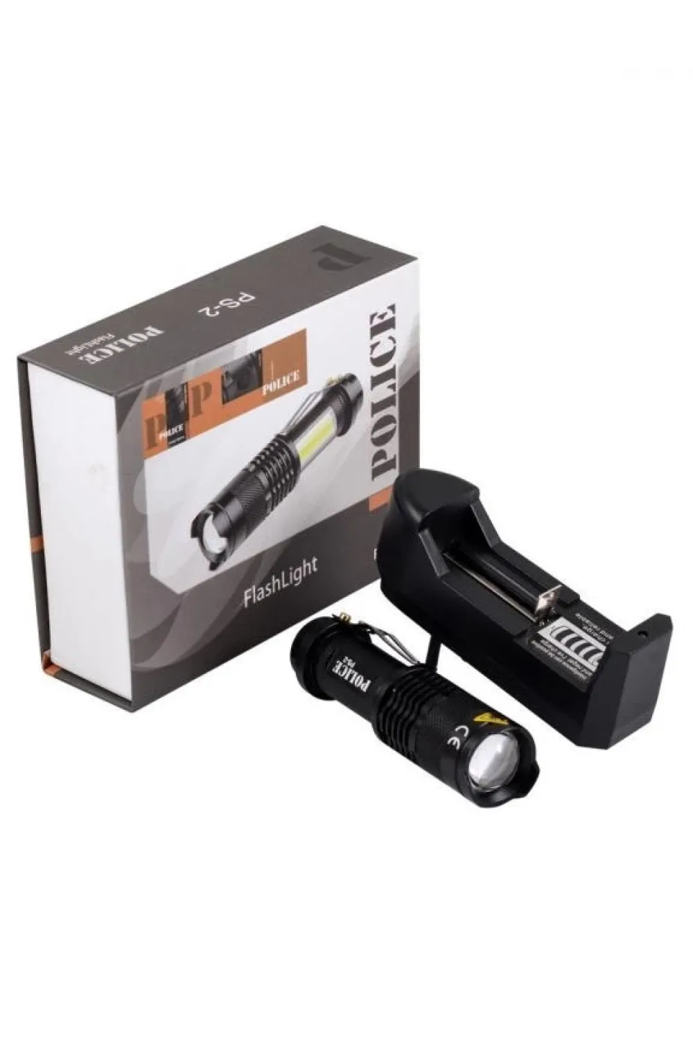 PS-2 Cree Q5 LED Şarjlı El Feneri
