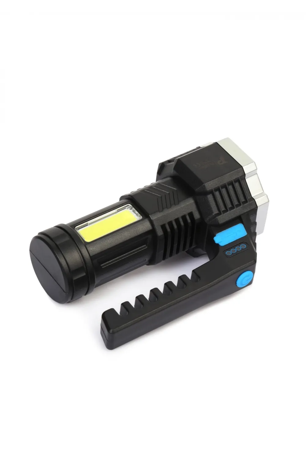 Ps-3879 Usb Şarj Göstergeli Şarj Edilebilir 7*xpe +cob Led El Feneri