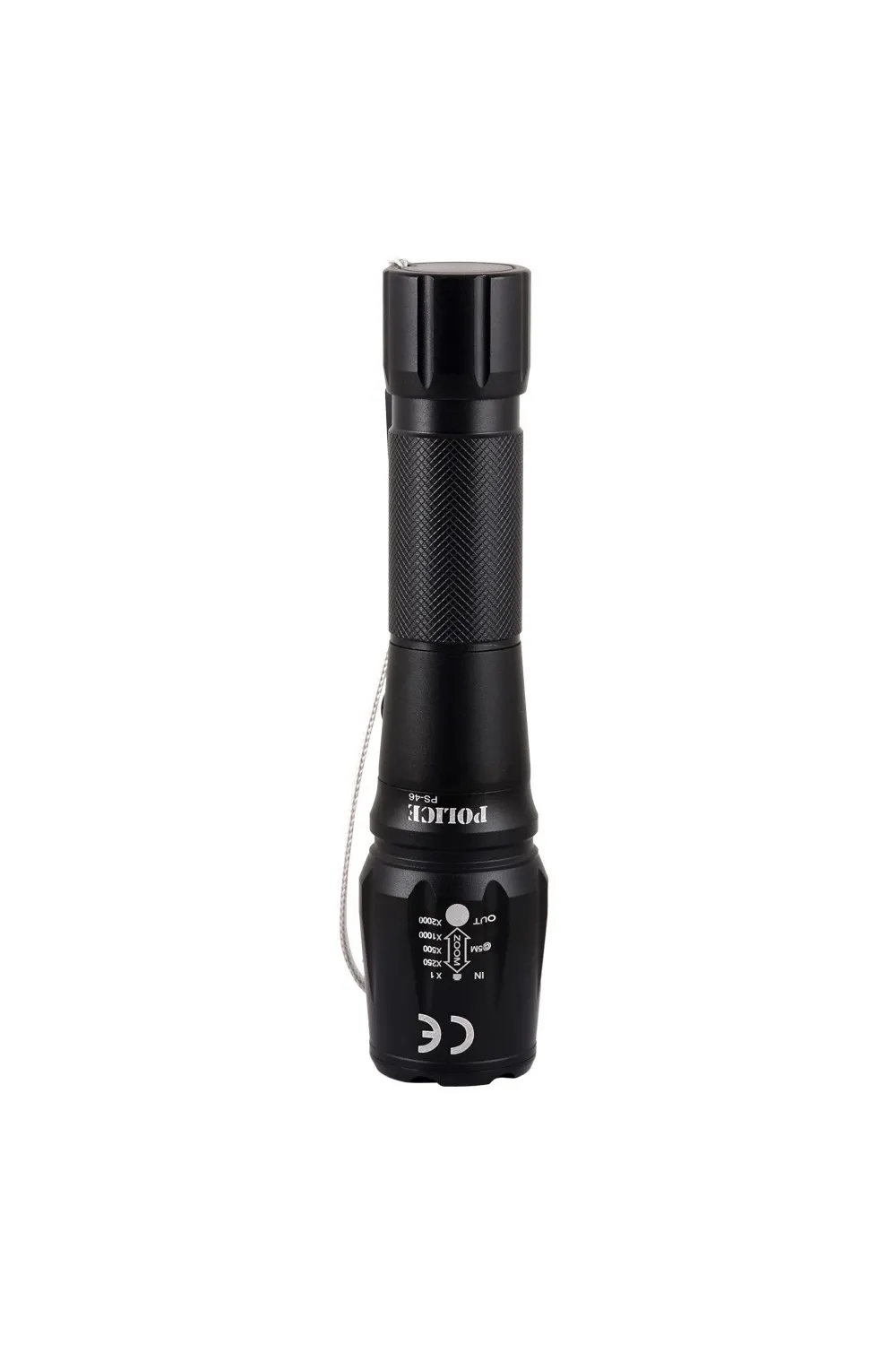 PS-46 6 LED 5 Kademeli Zoomlu Şarjlı El Feneri