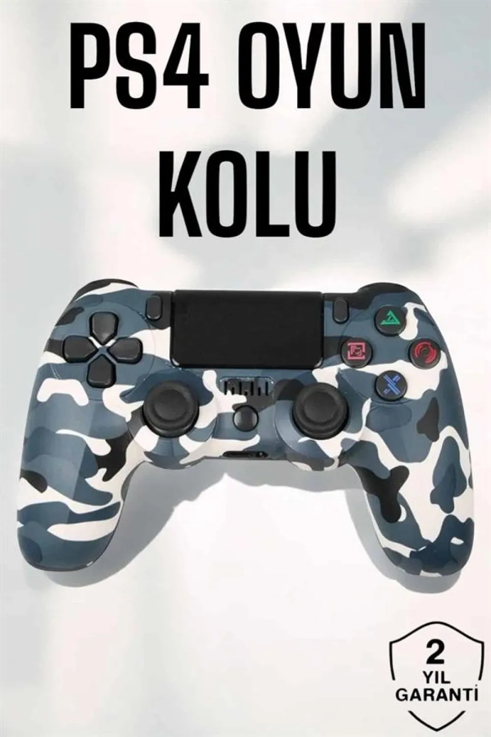 Ps4 Oyun Kolu Kamuflaj Desenli Joystick