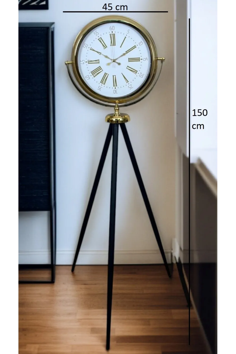 Pure Gold Tripod Ayaklı Saat