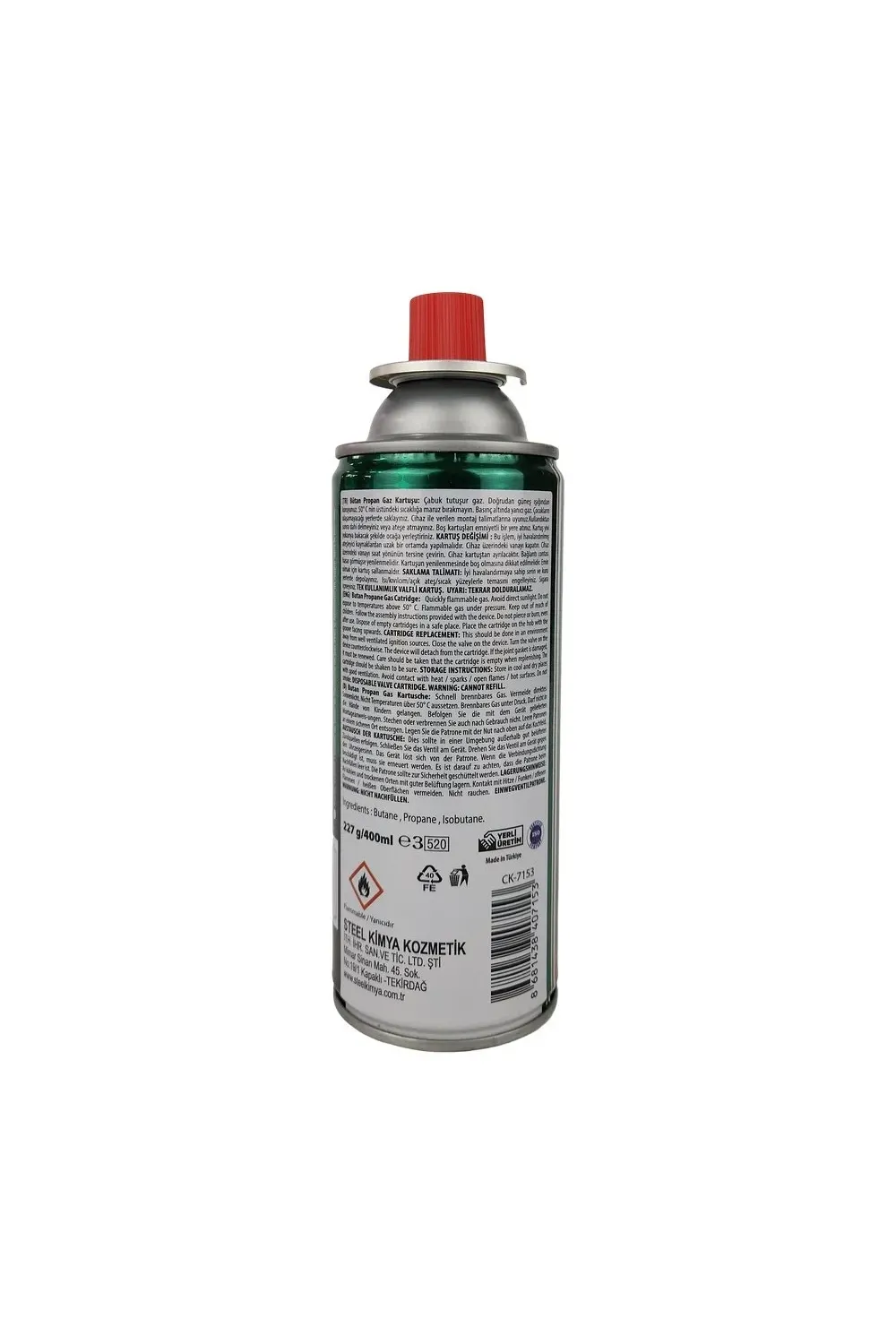 Pürmüz Gaz Yedek 400 Ml