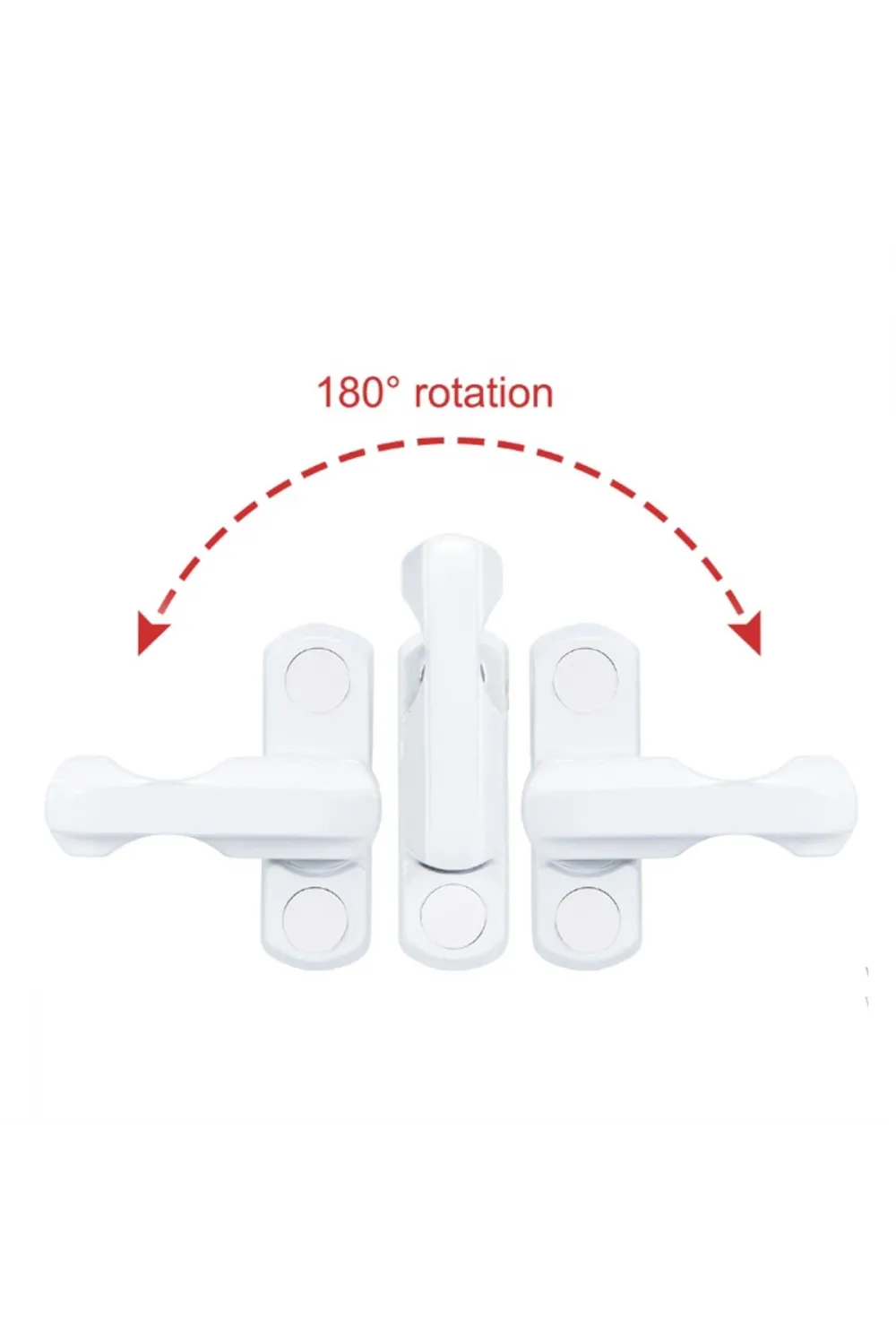 Pvc Pimapen Pencere Cam Balkon Kapısı Güvenli Emniyet Kilidi