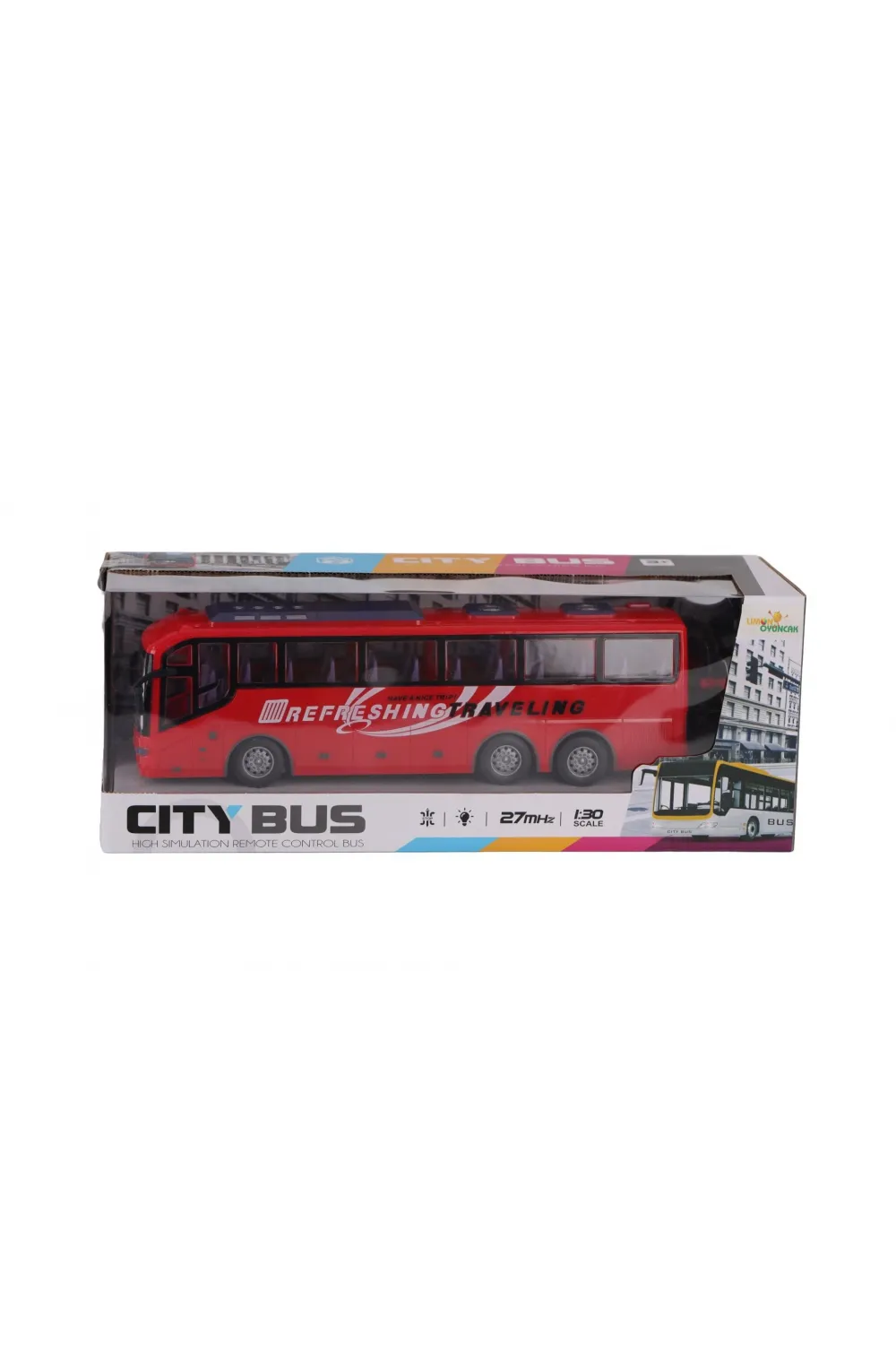 QH866-2 ŞARJLI KUMANDALI OTOBÜS