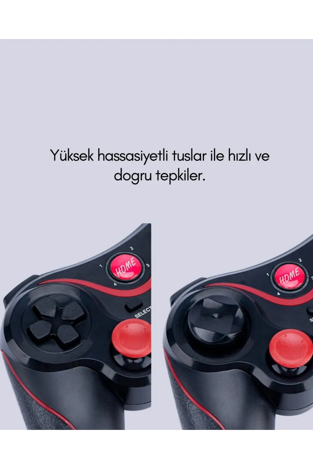 Rahat Kavrama Ve Düşük Gecikme Teknolojili Gamepad