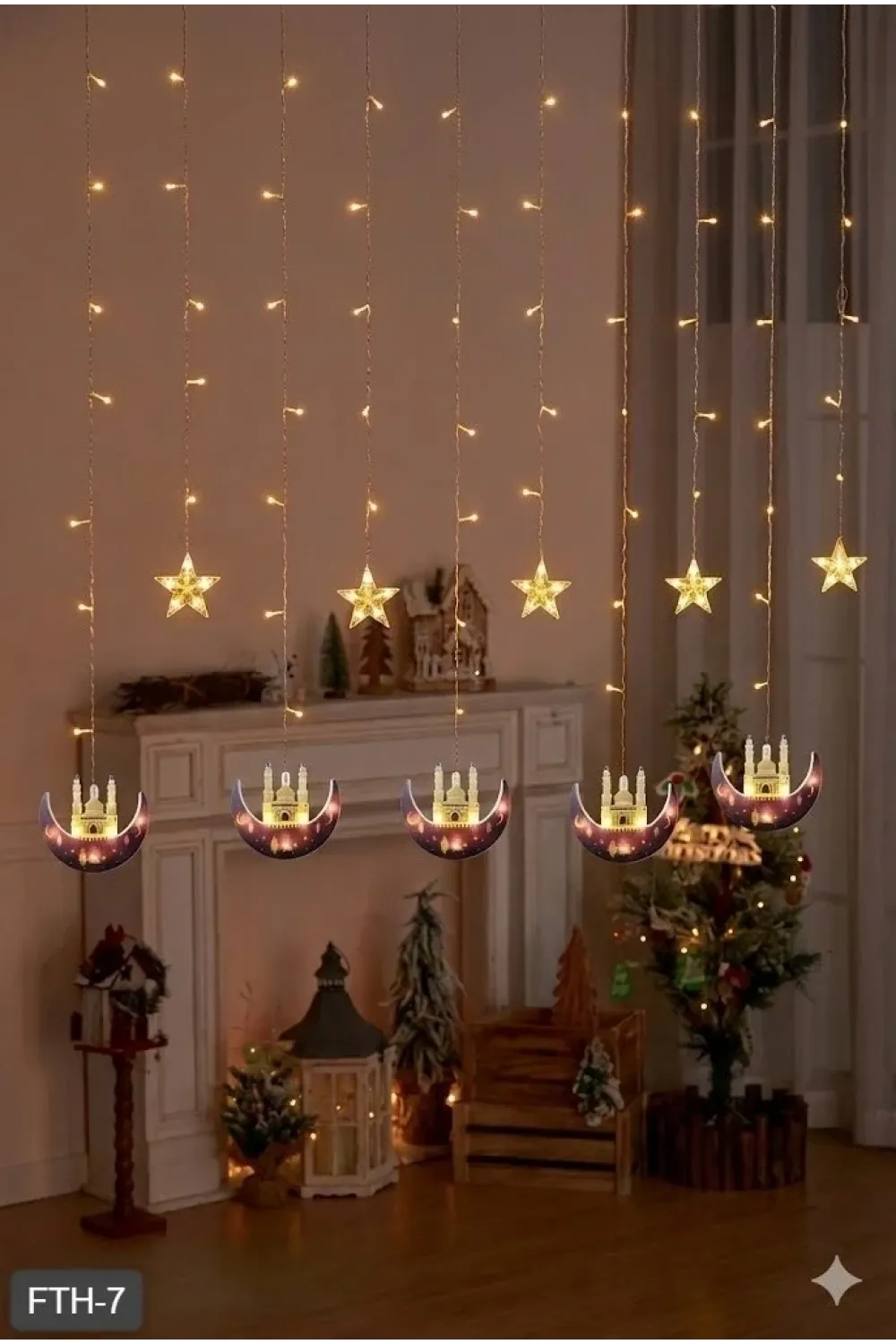 Ramazan Perde LED Işık 3 Metre
