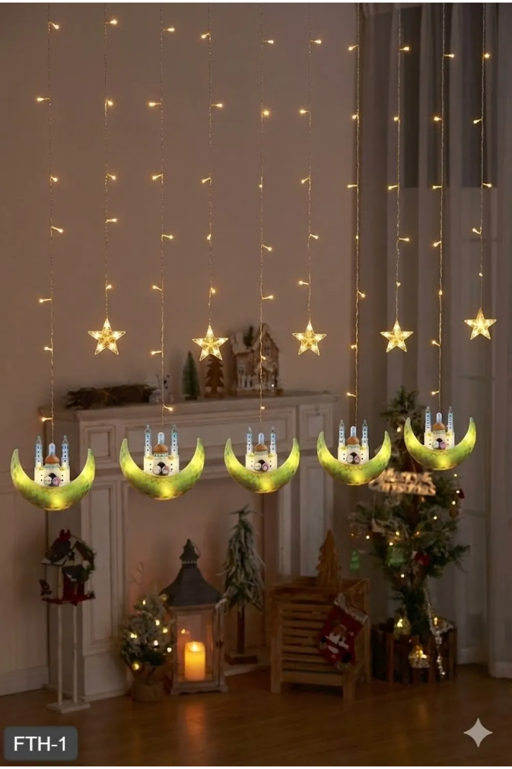 Ramazan Perde LED Işık 3 Metre
