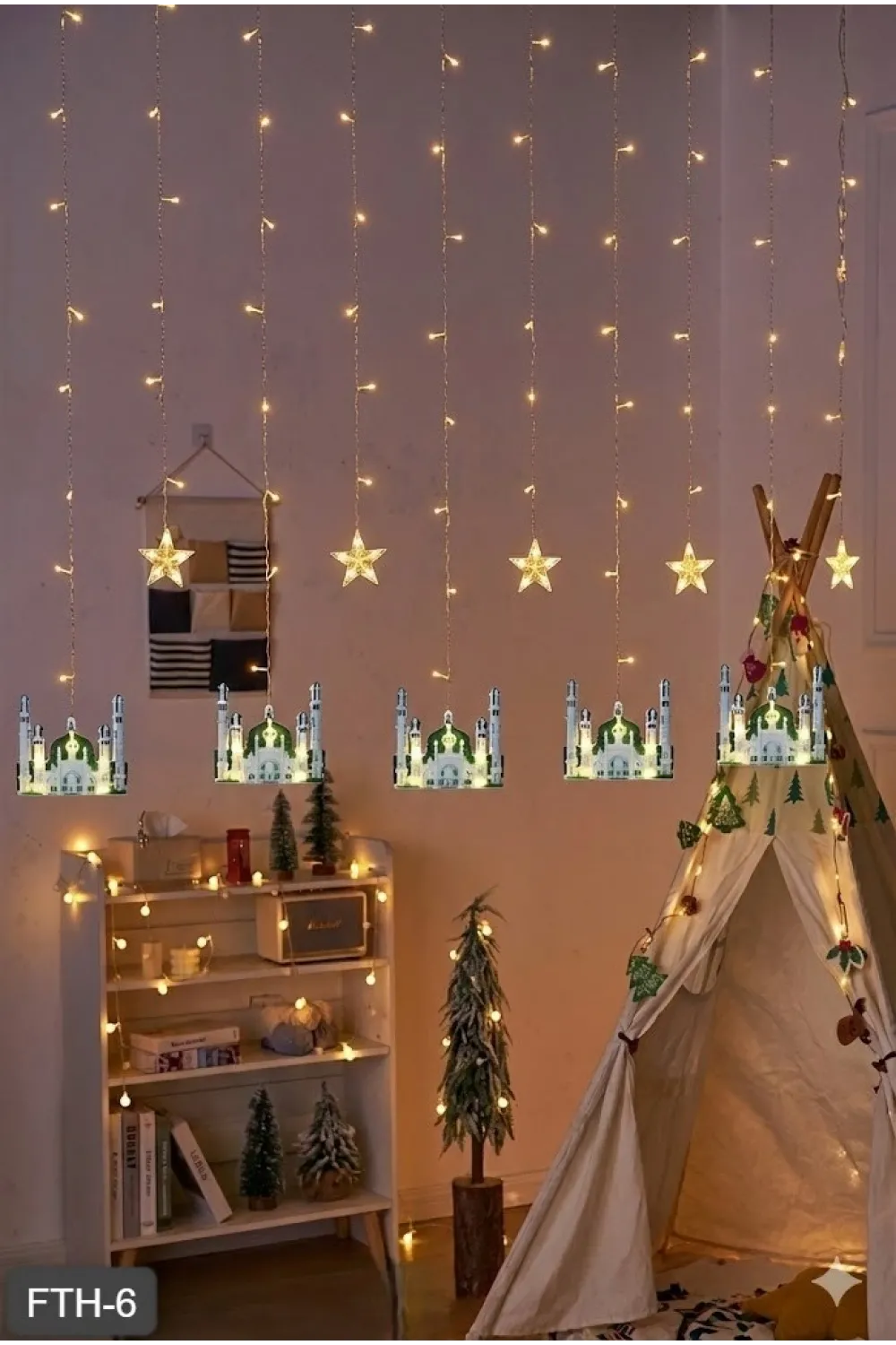 Ramazan Perde LED Işık 3 Metre