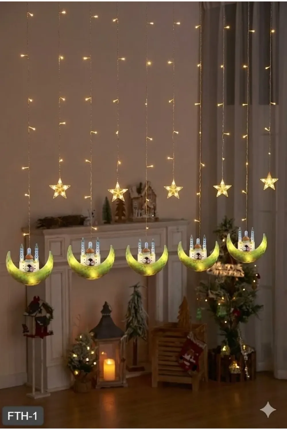 Ramazan Perde LED Işık 3 Metre