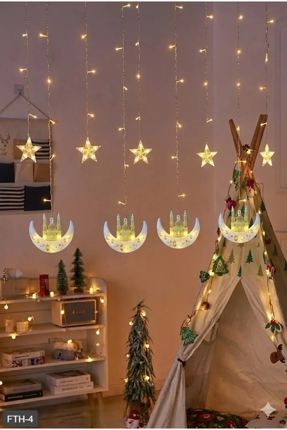 Ramazan Perde LED Işık 3 Metre