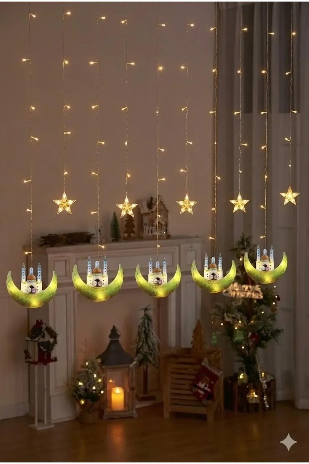 Ramazan Perde LED Işık 3 Metre