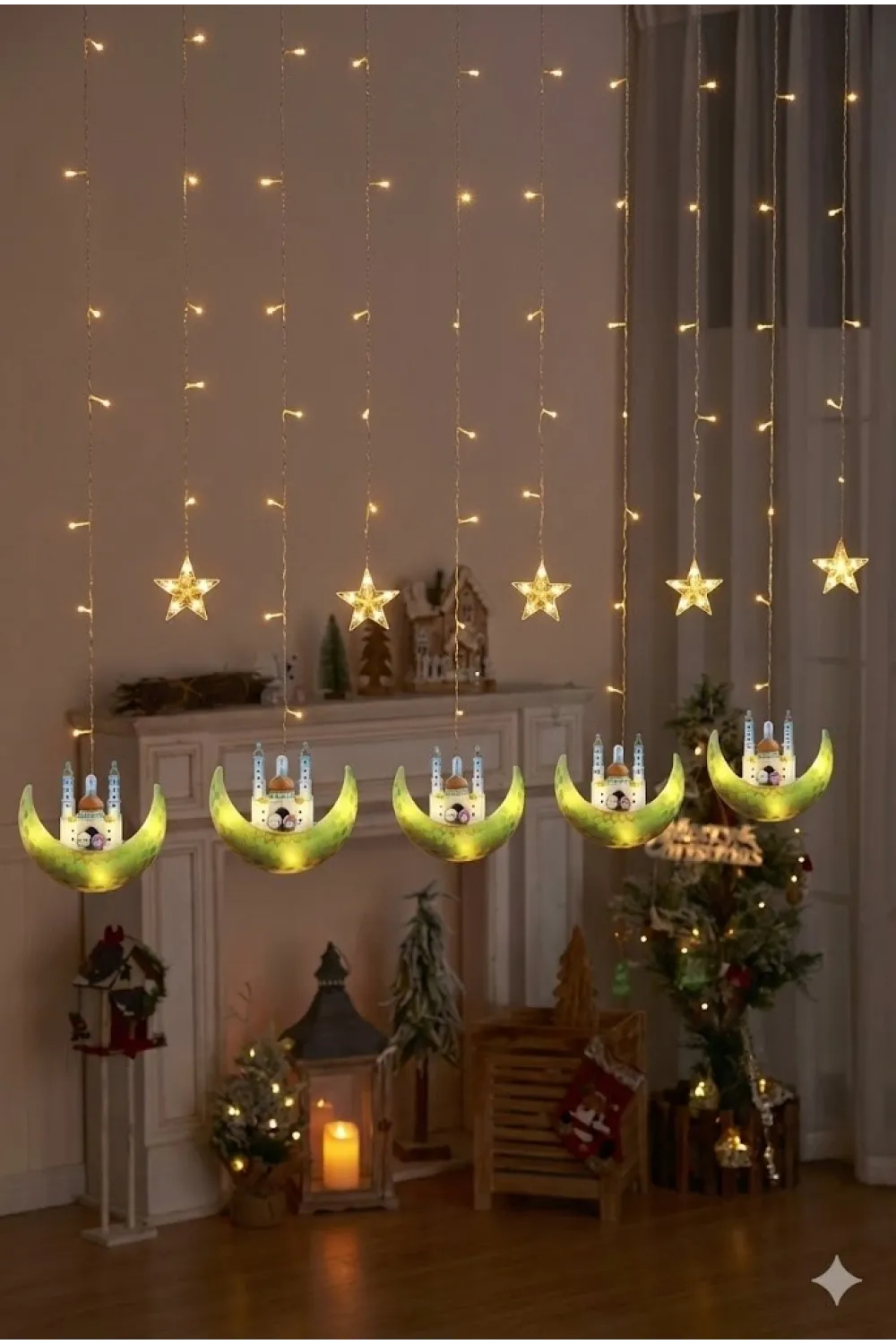 Ramazan Perde LED Işık 3 Metre