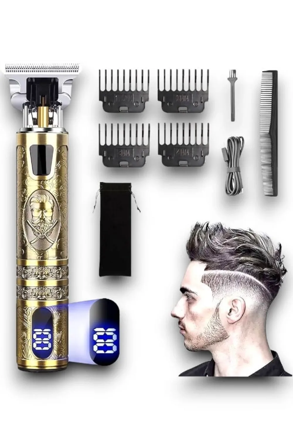 Rd 378 Çizik Tıraş Makinesi Seti Dijital