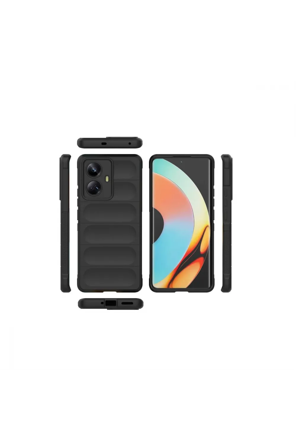 Realme 10 Pro 5g Kılıf Optimum Silikon - Mor