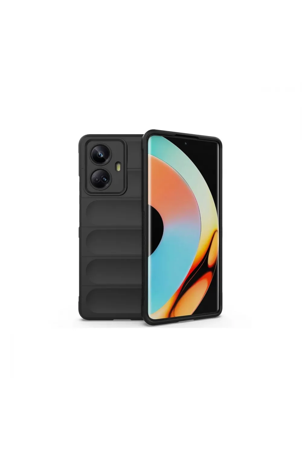 Realme 10 Pro 5g Kılıf Optimum Silikon - Siyah