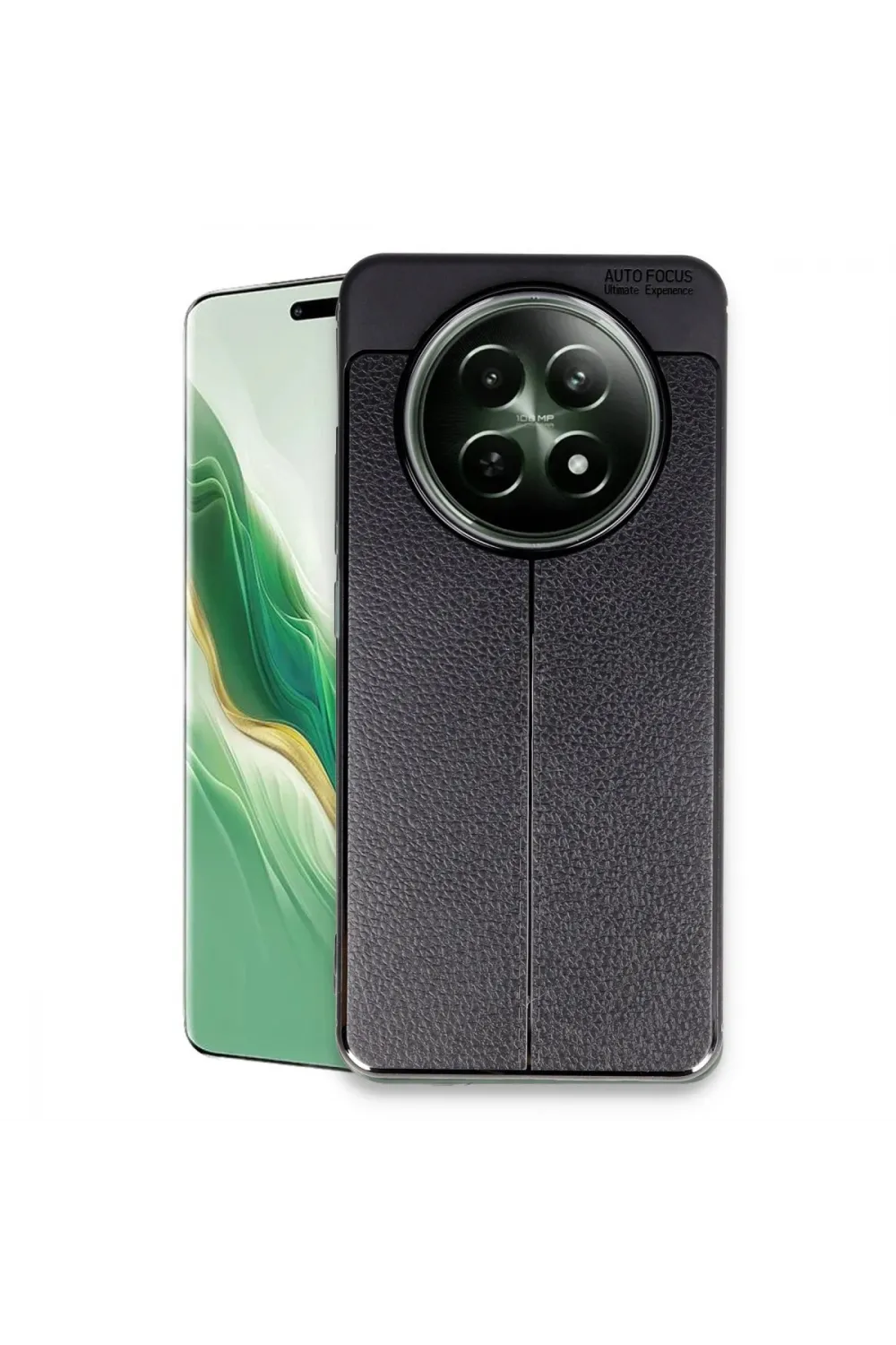 Realme 12 5g Kılıf Auto Focus Kapak - Siyah