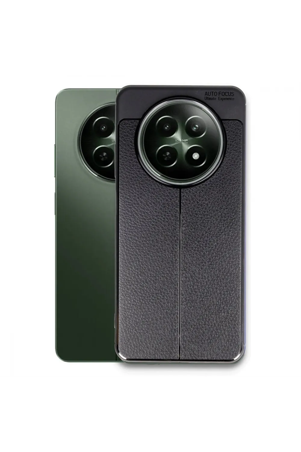 Realme 12 5g Kılıf Auto Focus Kapak - Siyah