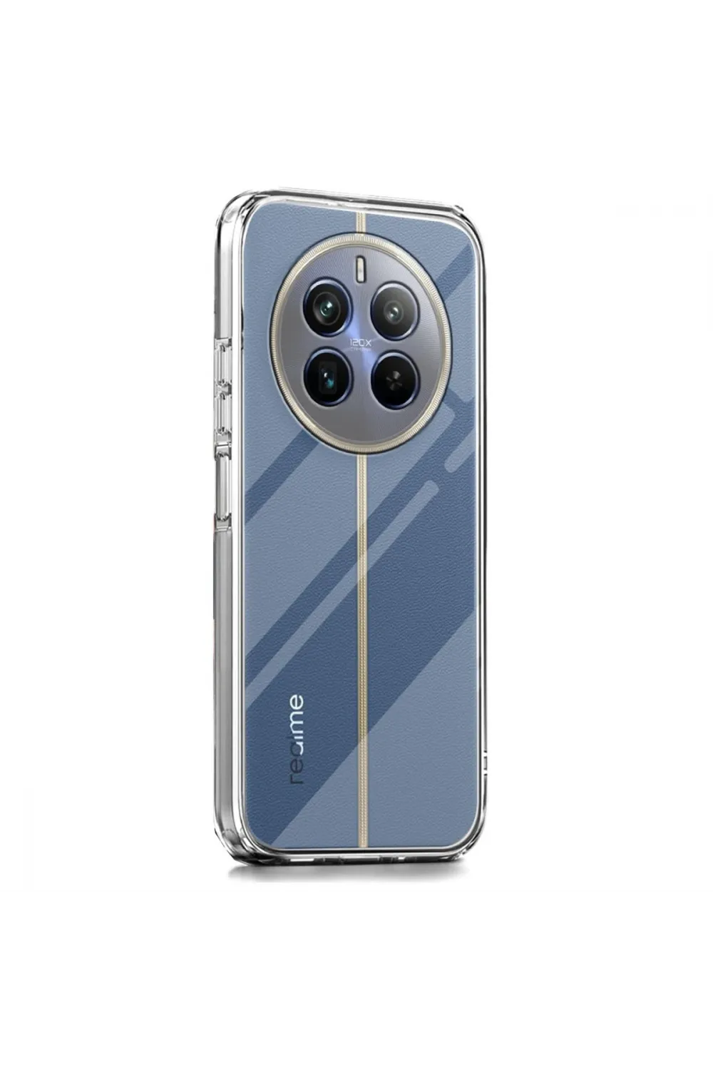 Realme 12 Pro Plus Kılıf Lüx Şeffaf Silikon