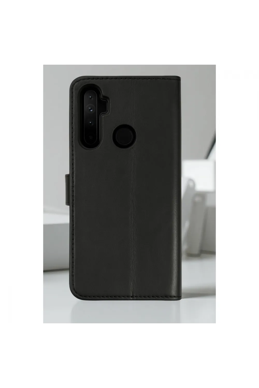 Realme 6i Kılıf Trend S Plus Kapaklı Kılıf - Kırmızı