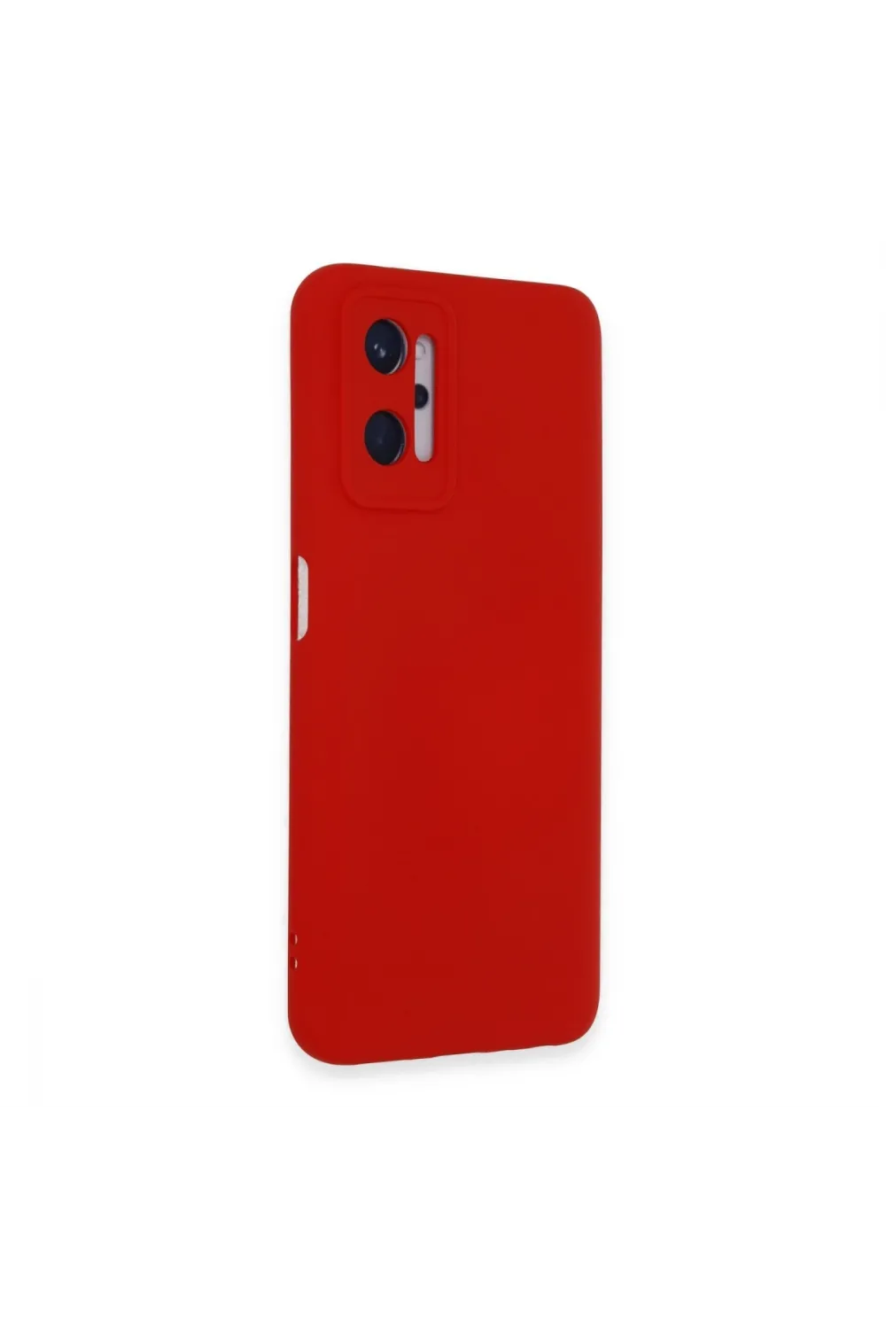 Realme 9i 4g Kılıf Nano İçi Kadife Silikon - Kırmızı