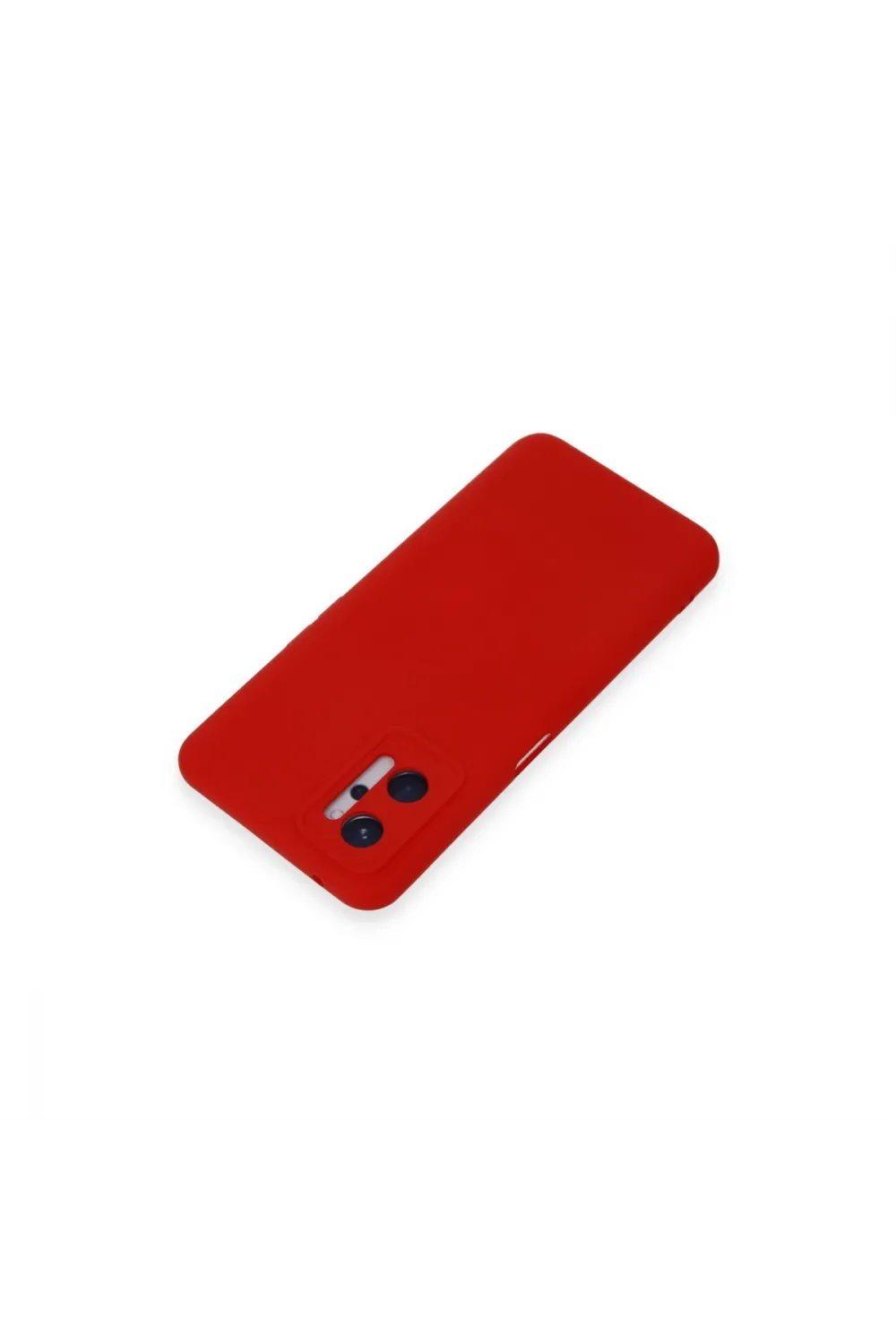 Realme 9i 4g Kılıf Nano İçi Kadife Silikon - Kırmızı