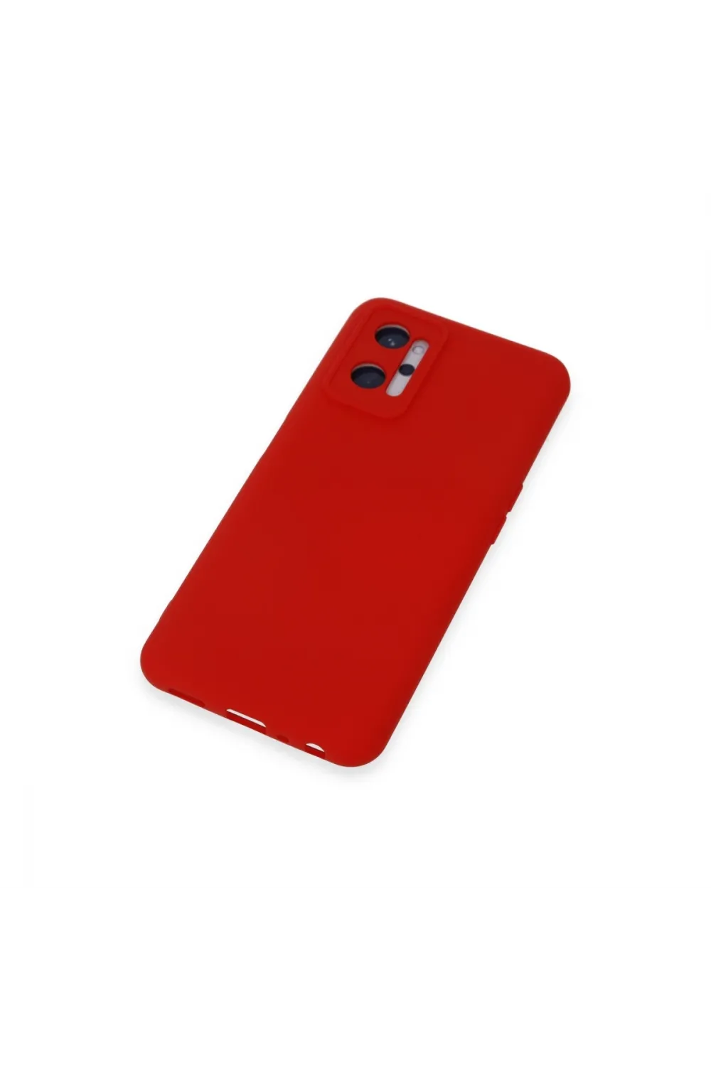 Realme 9i 4g Kılıf Nano İçi Kadife Silikon - Kırmızı