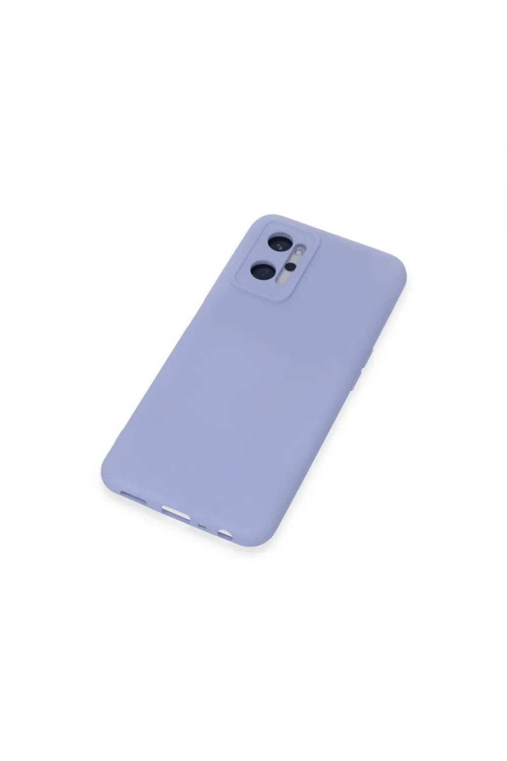 Realme 9i 4g Kılıf Nano İçi Kadife Silikon - Lila