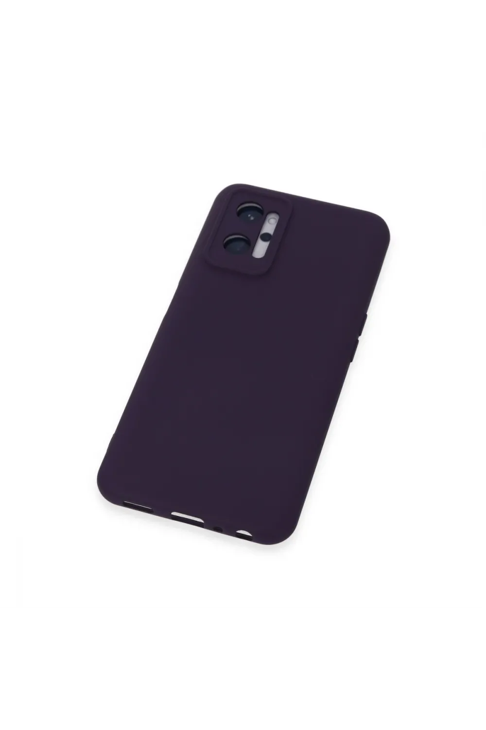 Realme 9i 4g Kılıf Nano İçi Kadife Silikon - Mor