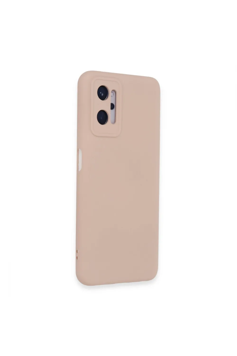 Realme 9i 4g Kılıf Nano İçi Kadife Silikon - Pudra