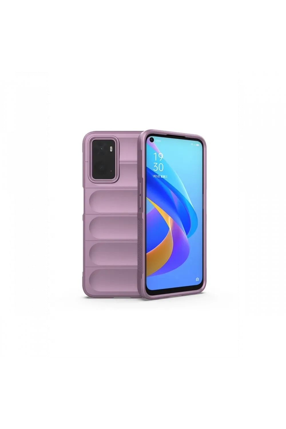 Realme 9i 4G Kılıf Optimum Silikon - Mor