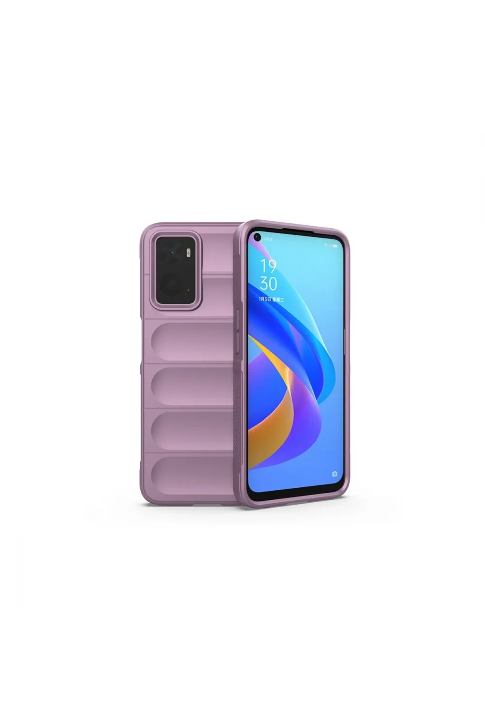 Realme 9i 4g Kılıf Optimum Silikon - Mor