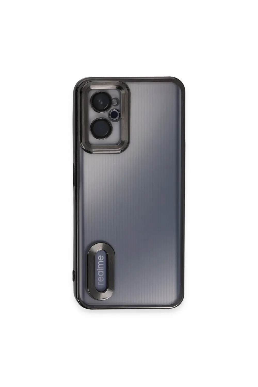 Realme 9i 4g Kılıf Slot Silikon - Siyah