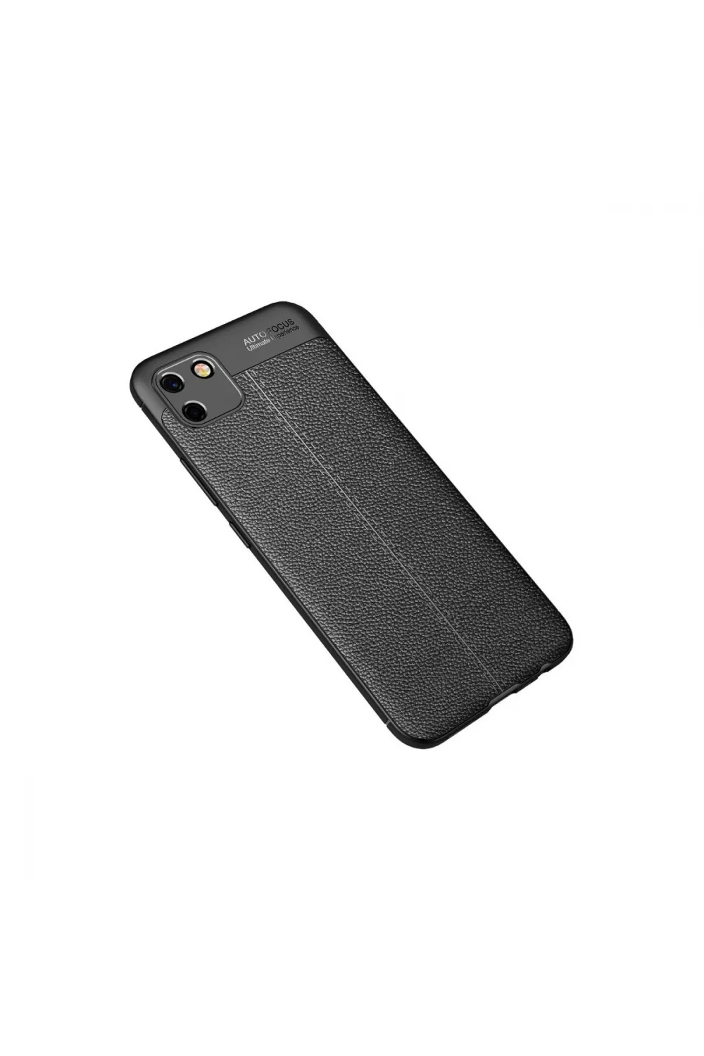 Realme C11 2021 Kılıf Auto Focus Kapak - Siyah