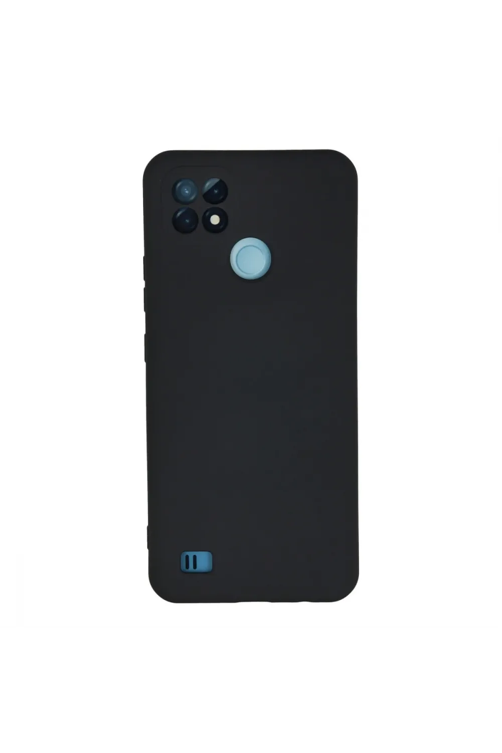 Realme C21 Kılıf Nano İçi Kadife Silikon - Lacivert
