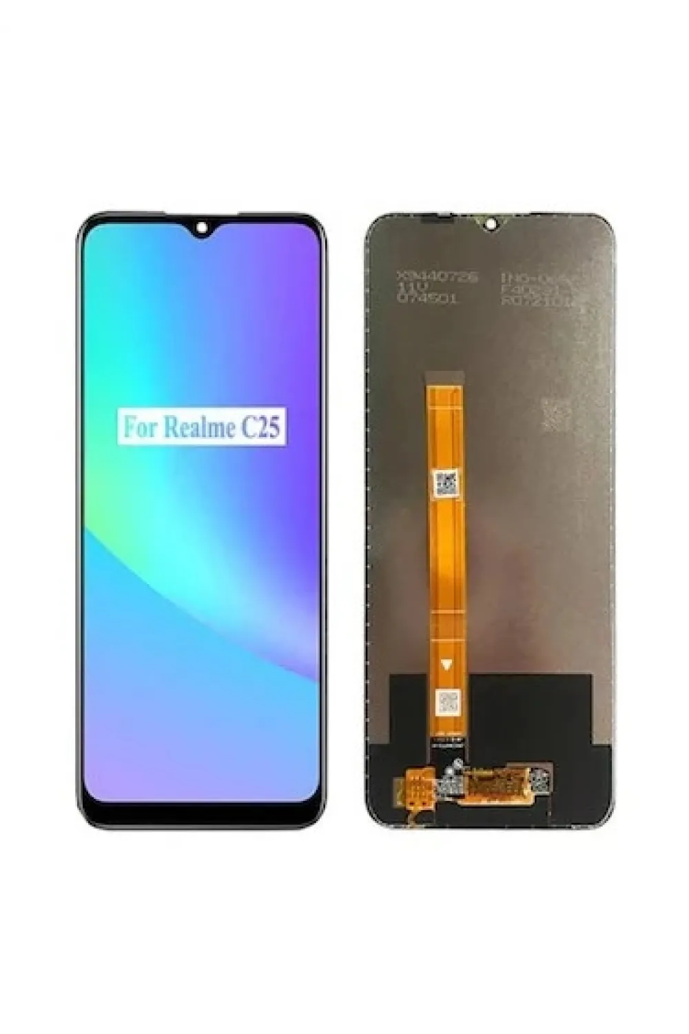 Realme C25 Dokunmatik Ekran (Siyah)