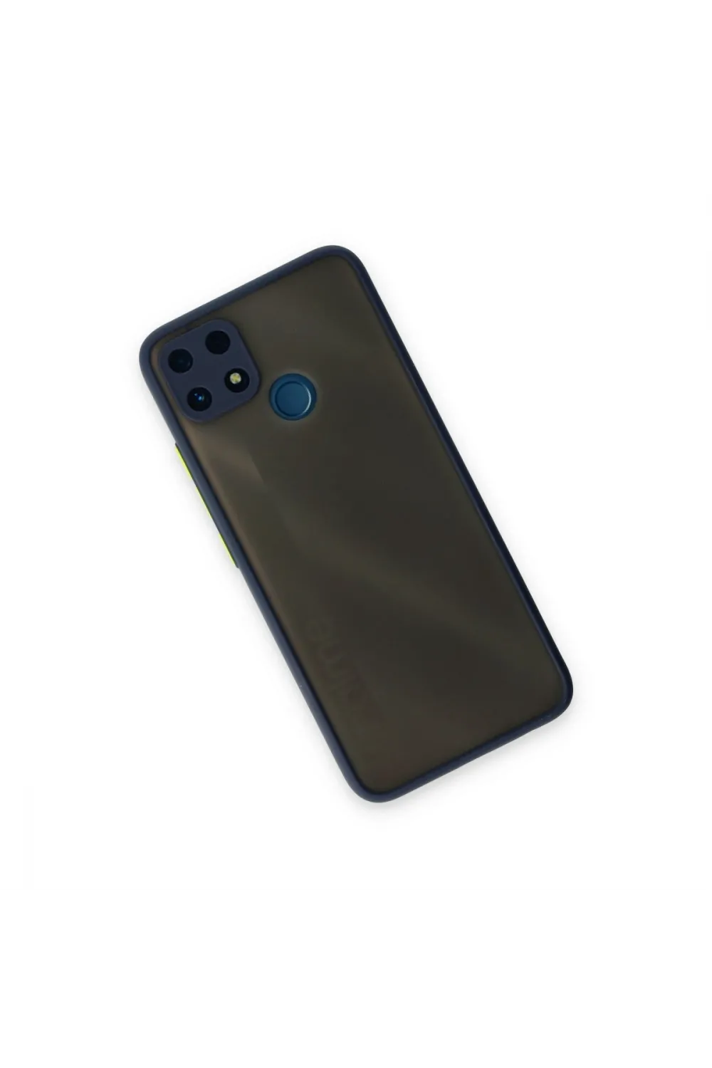 Realme C25 Kılıf Montreal Silikon Kapak - Lacivert