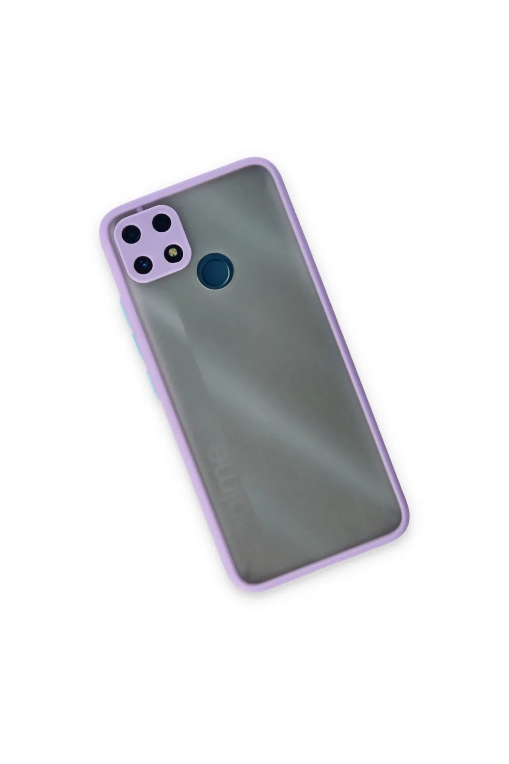 Realme C25 Kılıf Montreal Silikon Kapak - Mor